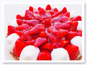 あまおうのタルト